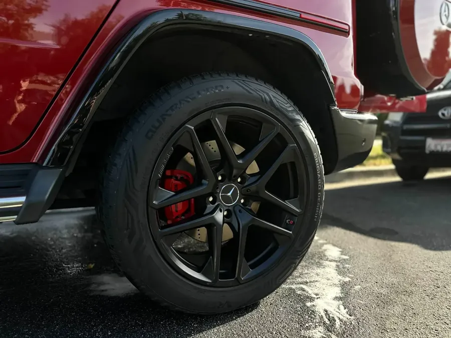 Wheels cleaned and dressed
